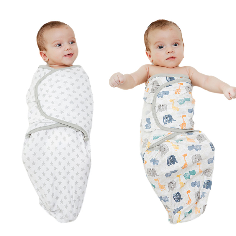 1/2Pcs Cotton Baby Sleepsack N - Muslin Swaddle Wrap ulasan dan harga