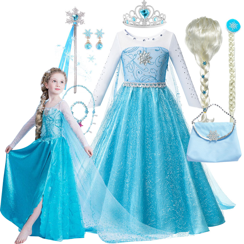 Baby Girl Princess Elsa Costum - Baby Clothing For Girls ulasan dan harga