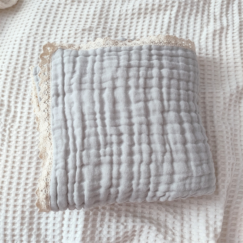 Baby Blanket Newborn 6 Layers  - Muslin Swaddle Wrap ulasan dan harga