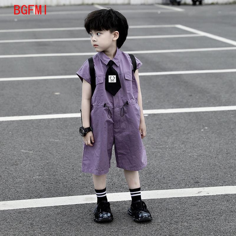Kids Summer Shorts Overalls Ca - Baby Clothing For Boys ulasan dan harga