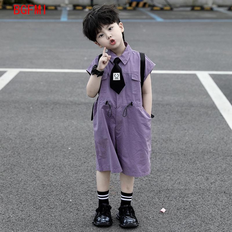 Kids Summer Shorts Overalls Ca - Baby Clothing For Boys ulasan dan harga