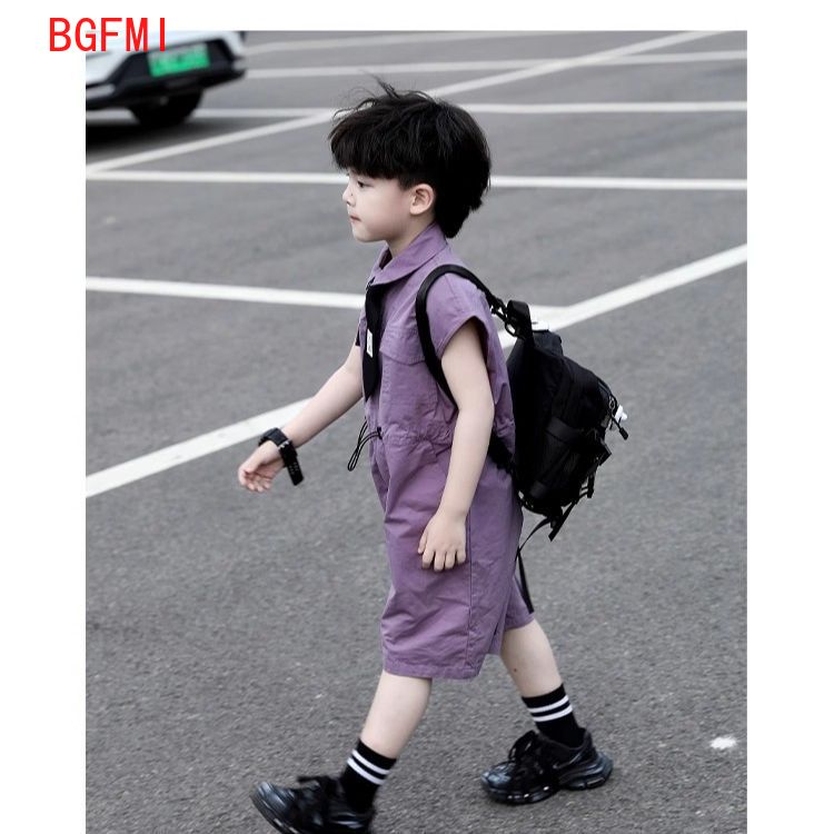 Kids Summer Shorts Overalls Ca - Baby Clothing For Boys ulasan dan harga