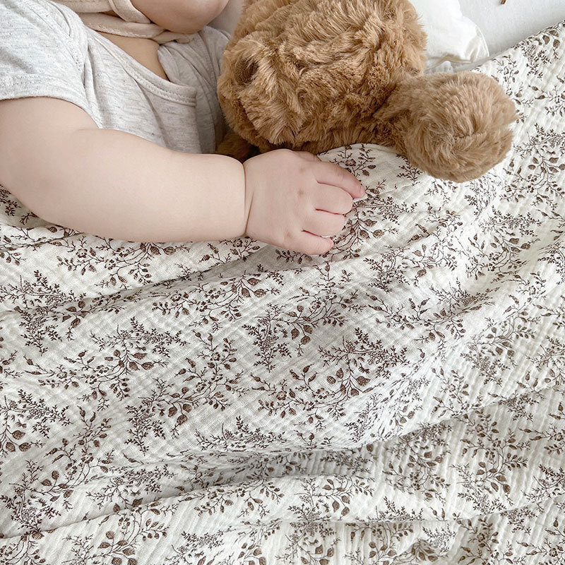 Summer Baby Blanket 2 Layer Th - Muslin Swaddle Wrap ulasan dan harga