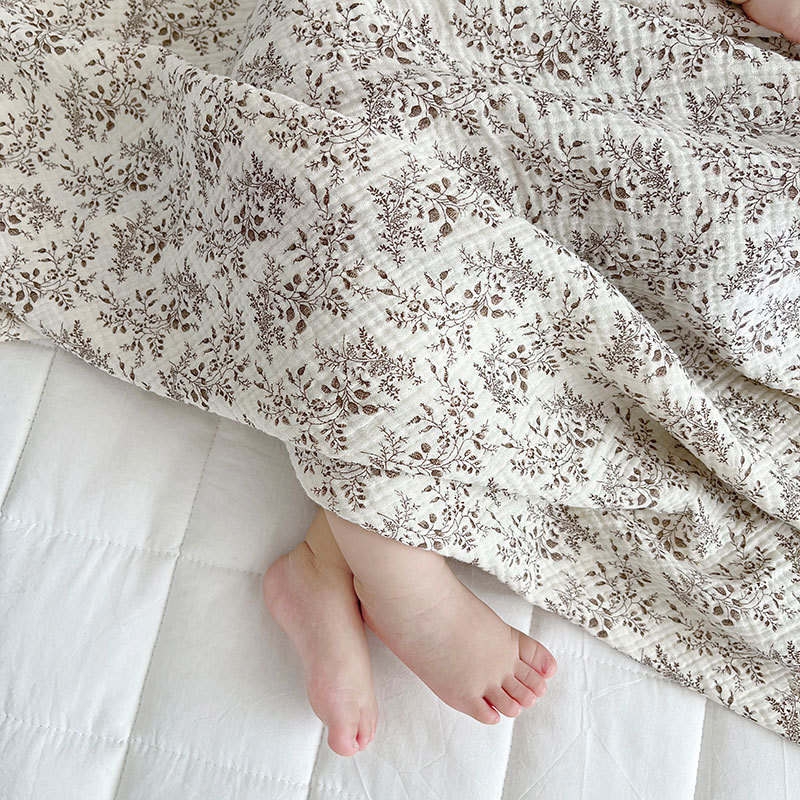 Summer Baby Blanket 2 Layer Th - Muslin Swaddle Wrap ulasan dan harga