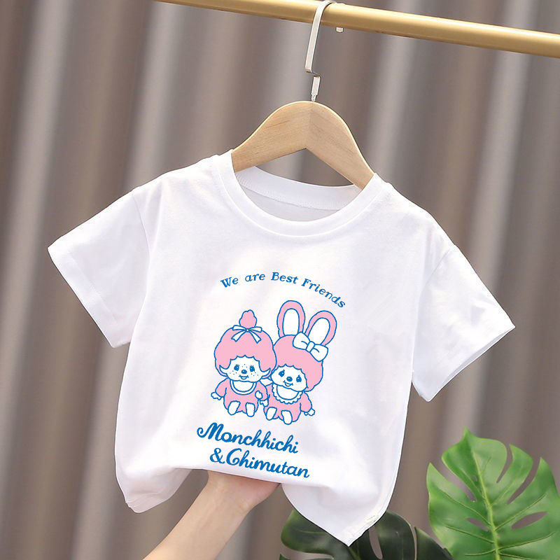 Monchhichi Kids T-shirts Anime - Baby Clothing For Boys ulasan dan harga