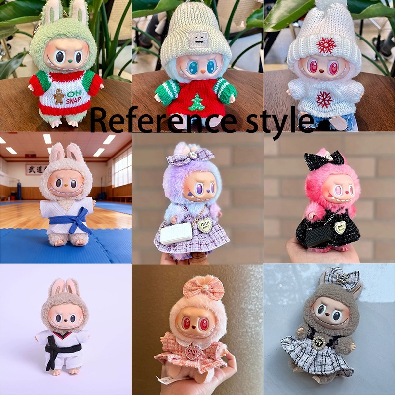 15 17cm For Labubu Doll Blind  - Baby Clothing Clearance ulasan dan harga