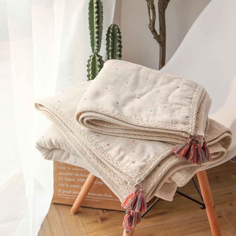 6 Layers Organic Muslin Baby B - Muslin Swaddle Wrap ulasan dan harga