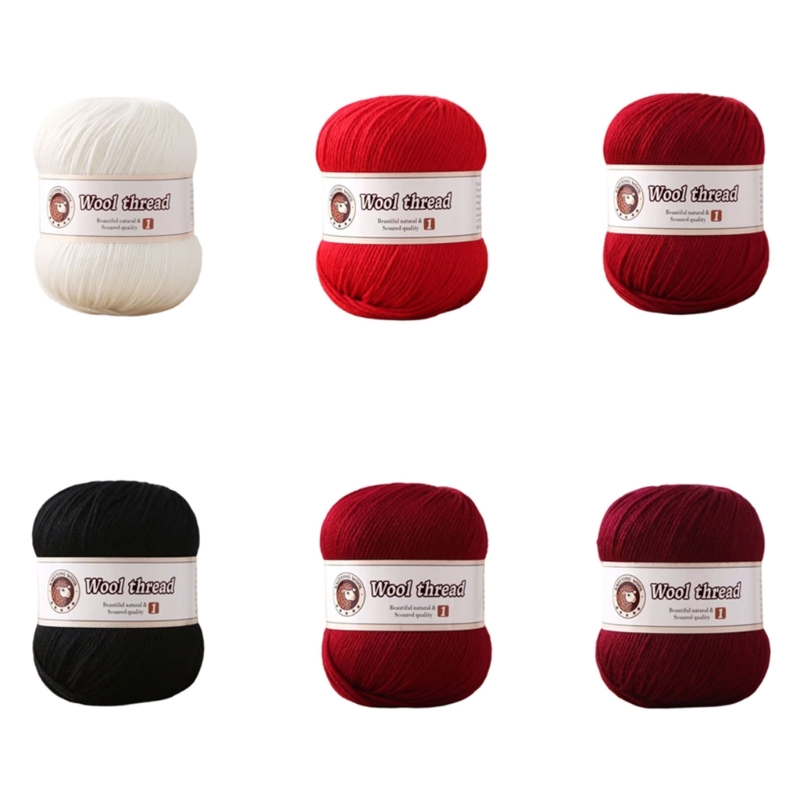QX2E Multicolored Wool Acrylic - Baby Clothing Yarn ulasan dan harga