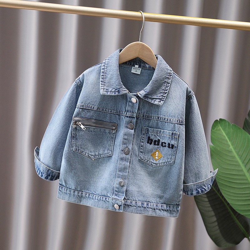Cute Style Baby Child Denim Ja - Baby Clothing Sets Boy ulasan dan harga