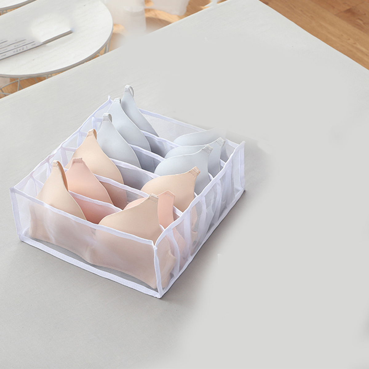 House Storage Box Nylon Mesh B - Baby Clothing Clearance ulasan dan harga