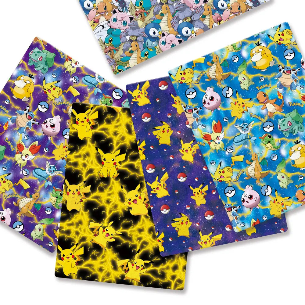 Pokemon Cartoon Fabric140*50cm - Baby Clothing Model ulasan dan harga