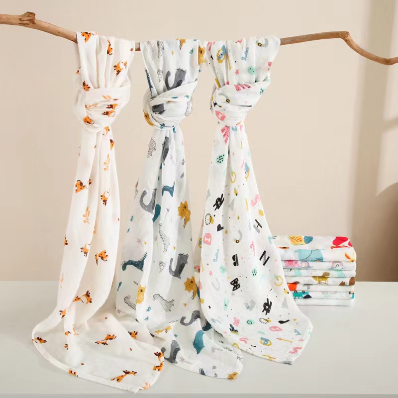 Multi-function Soft  Light Bre - Muslin Swaddle Wrap ulasan dan harga